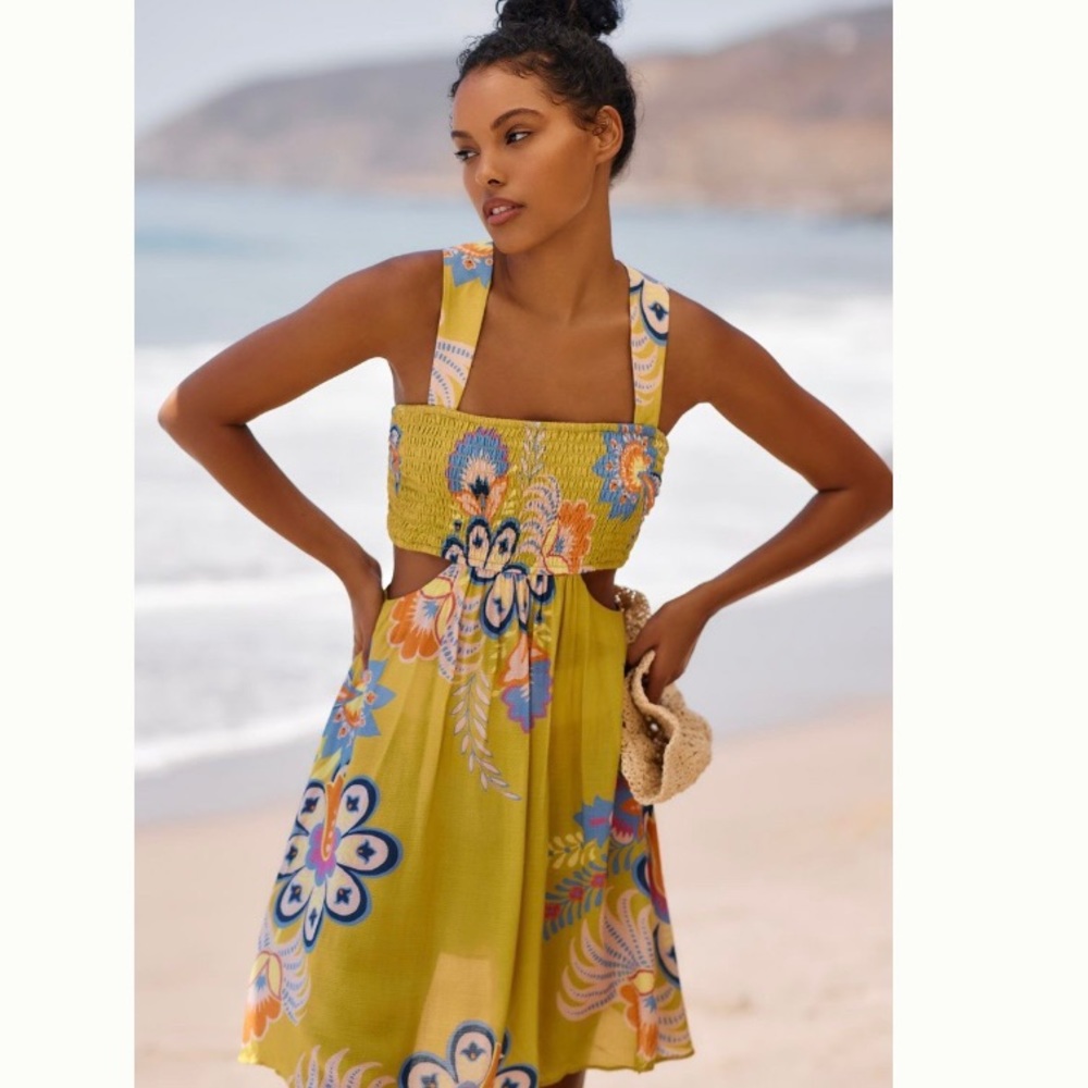 🌿|NWT| Anthropologie Piper Bandeau Mini Dress